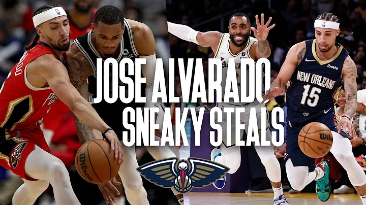 Jose 'Grand Theft' Alvarado sneaky steals | New Orleans Pelicans