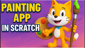 CREATE a PAINTING APP in MINUTES with SCRATCH TUTORIAL