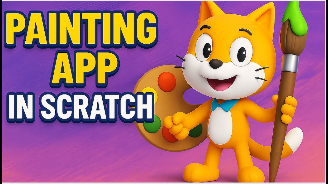 Making App Scratch Drawing CREATE a PAINTING APP in MINUTES with SCRATCH TUTORIAL - YouTube