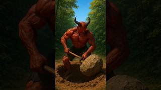 The demon took revenge on Hulk in a very dangerous way. 🥵#shorts #ai #hulk saitaan