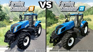 Farming Simulator 19 vs Farming Simulator 22 | GRAFIKA