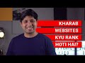 Kharab Website Kyu Rank Karti Hai? Why Do Bad Websites Rank in Google?