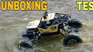 rc metal rock crawler unboxing and testing/rc car construction