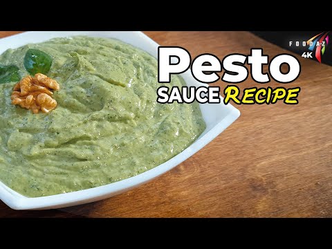 Pesto Sauce Recipe : Creamy, flavorful, and easy to make! | How to make homemade pesto sauce