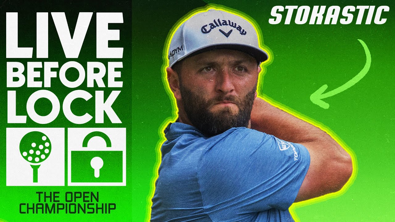 British Open 2023 PGA DFS Picks and Predictions DraftKings Golf Live Before Lock