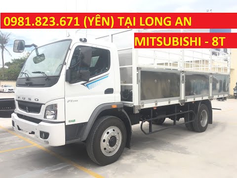 Trực tiếp 9/12: Xe Tải MITSUBISHI FUSO FI170 thùng mui bạt 8.3 tấn thùng dài 6.1 mét. LH 0938907659