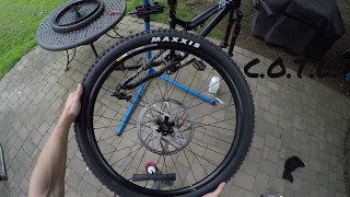 MTB DIY Tubeless Conversion - Easiest and Cheapest way!