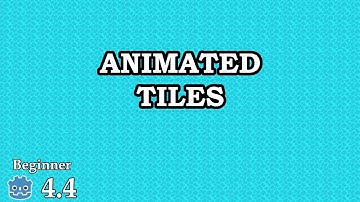 How to create animated tiles - Learn Godot 4 2D - no talking