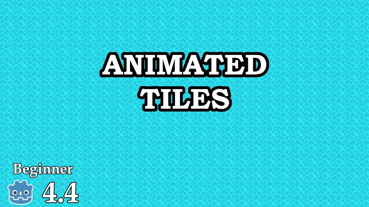 How to create animated tiles - Learn Godot 4 2D - no talking - YouTube