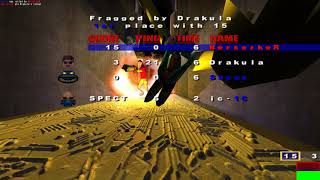 Berserker@Quake3 with Screen Space Local Reflections (SSLR)