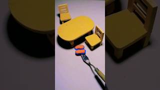 Realistic miniature clay art |Miniature craft idea for doll #shorts #ytshorts #explore #trending