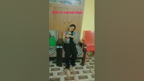 girls in navratri days vs girl in normal days
