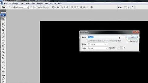 Photoshop Tutorial - How to unlock the locked background layer.