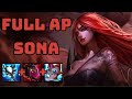 I played sona max ap so you dont have too