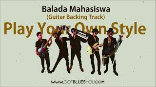 Video thumbnail of "Gie - Balada Mahasiswa (Guitar Backing Track)"