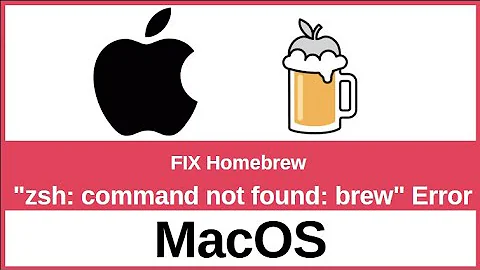How To Fix Homebrew "zsh: command not found: brew" Error on Mac | Homebrew Not Found Solution