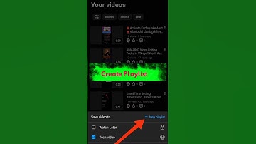 How to Create Playlist!#trending #shorts #shortsfeed #tech #playlist