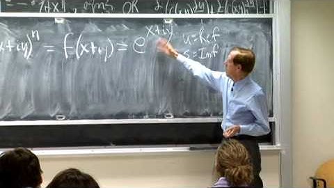 Rec 9 | MIT 18.085 Computational Science and Engineering I, Fall 2008