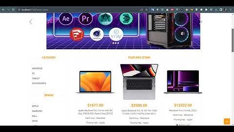 Web bán hàng Asp.net EF Core MVC 6 to 8