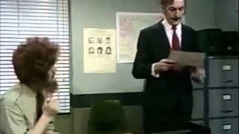 Reilly the Blancmange impersonator