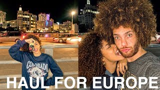 $1000 COUPLE WINTER TRY ON HAUL FOR OUR TRIP TO EUROPE | PRETTYLITTLE THING NASTY GAL + more | by Mairaly 10,648 views 4 years ago 8 minutes, 42 seconds