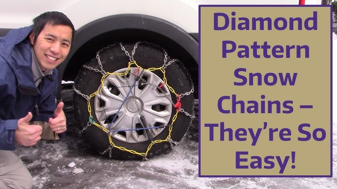 How to fit snow chains the easy way :-) 