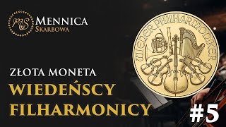 Moneta Wiedeńscy Filharmonicy 1 uncja złota | Mennica Skarbowa #złoto