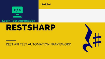RestSharp v108: REST APIs Testing using C# RestSharp and .Net Core - Part 4