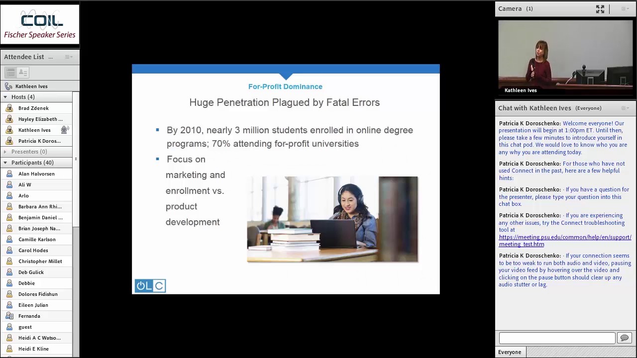 The Impact of Online Learning on the Transformation of Education featuring Dr. Kathleen Susan Ives