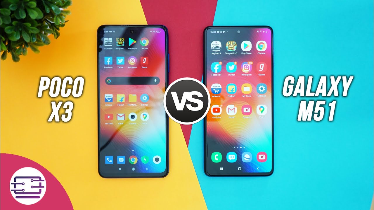 Poco X3 vs Samsung Galaxy M51 Speedtest [SD732G vs SD730G] - YouTube