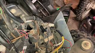 Polaris 500 spark one time then stops ! Here is what I found ! Let off gas dies !