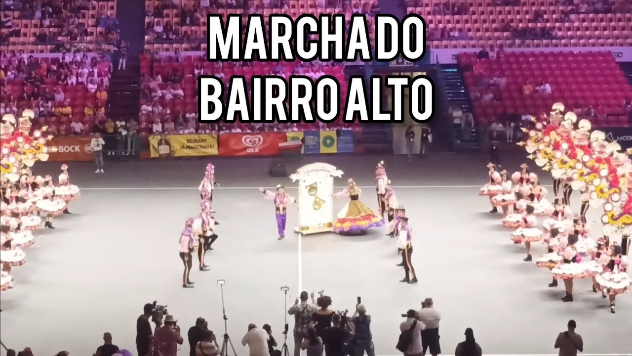 Marcha do Bairro Alto 2° classificado- Marchas de Lisboa 2023 (Altice Arena)