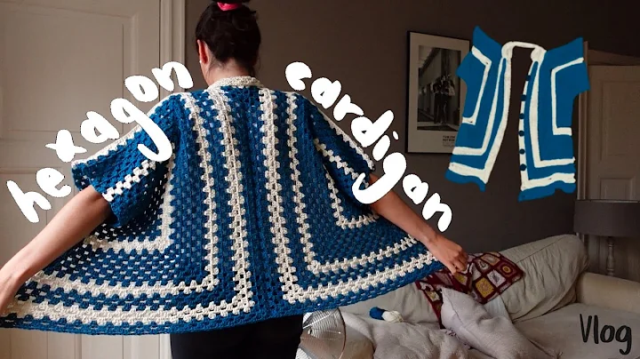 Reviving the TikTok Hexagon Cardigan Trend with Crochet!