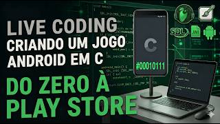 Live Coding #23: Jogo Android em C - Sistema de Texto com SDL (TTF) Parte 2