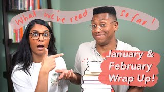 our very different reading journeys | january/february wrap up