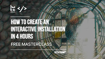 MASTERCLASS // How to Create an Interactive Installation in 4 Hours // WITH HOU2TOUCH