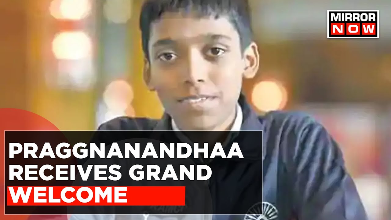 Grandmaster R Praggnanandhaa's sister on grand welcome he received