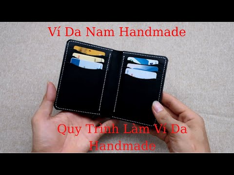 Ví Da Nam - Hướng dẫn làm ví da nam handmade | Foci