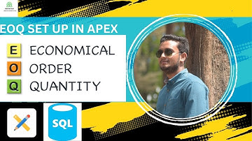 #UNIVERSAL DIGIATAL MARKETING #ORACLE APEX# ECONOMIC ORDER QUANTITY #SQL# EOQ