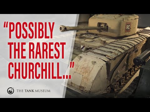 Tank Chats #119 | Churchill Mark VI and VIII | The Tank Museum