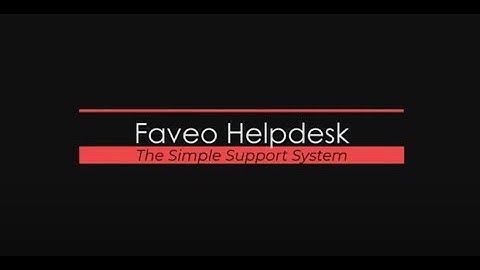 Faveo Helpdesk