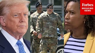 JUST IN: D.C. Mayor & Chief Of Police Speak To Reporters As Trump Deploys National Guard To Capitol