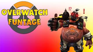 OVERWATCH FUNTAGE! Road hogs hooks, stealing plays of the games