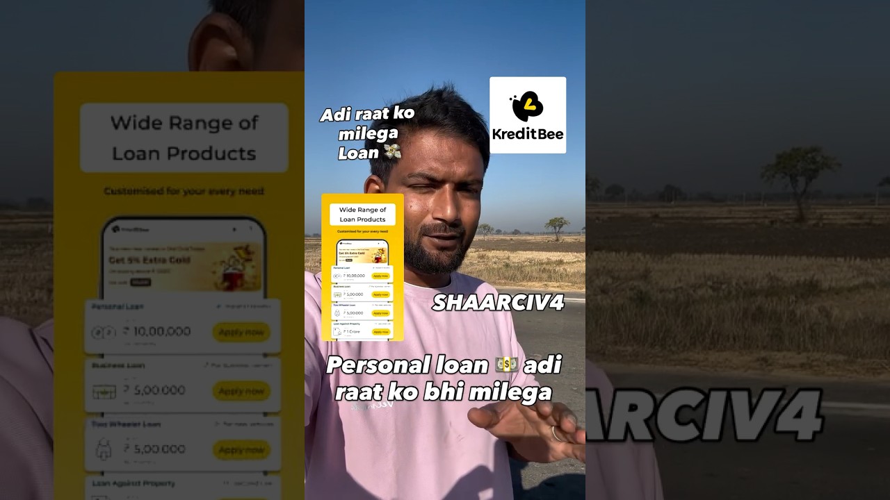 Loan lena hai Kreditbee App use my link 