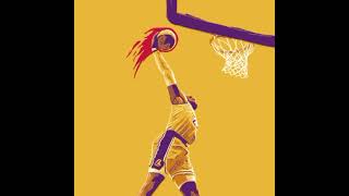 LeBron James savage dunk gif