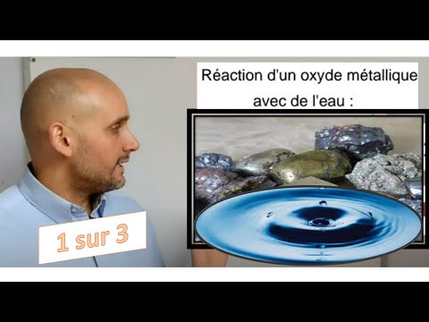 Réaction D Un Oxyde Métallique Avec De L Eau 1sur3