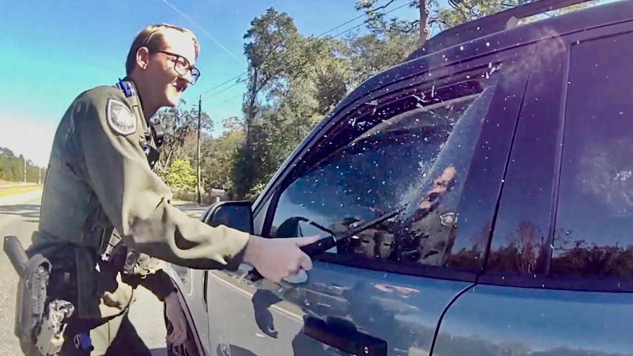 Cocky Woman Gets The Surprise Of Her Life After Refusing to Exit Vehicle