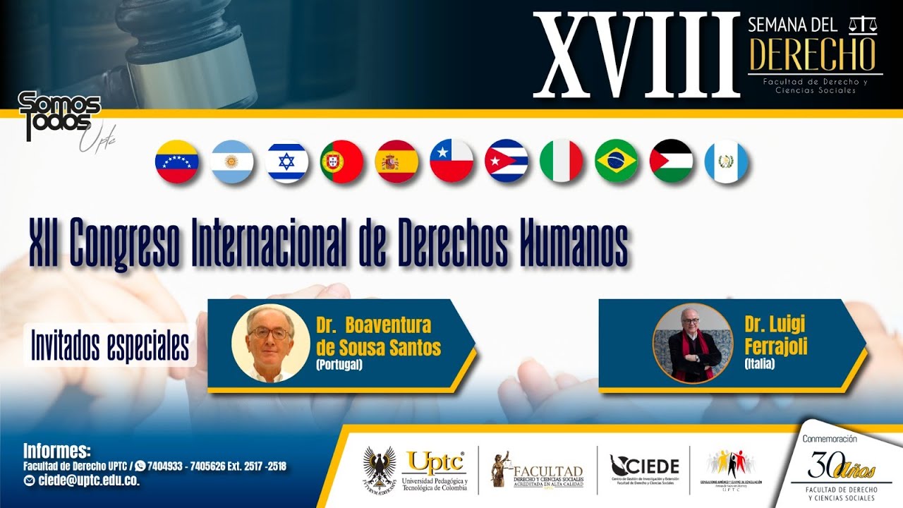 XII Congreso Internacional DDHH y XVIII Semana del Derecho D_1_2 - YouTube