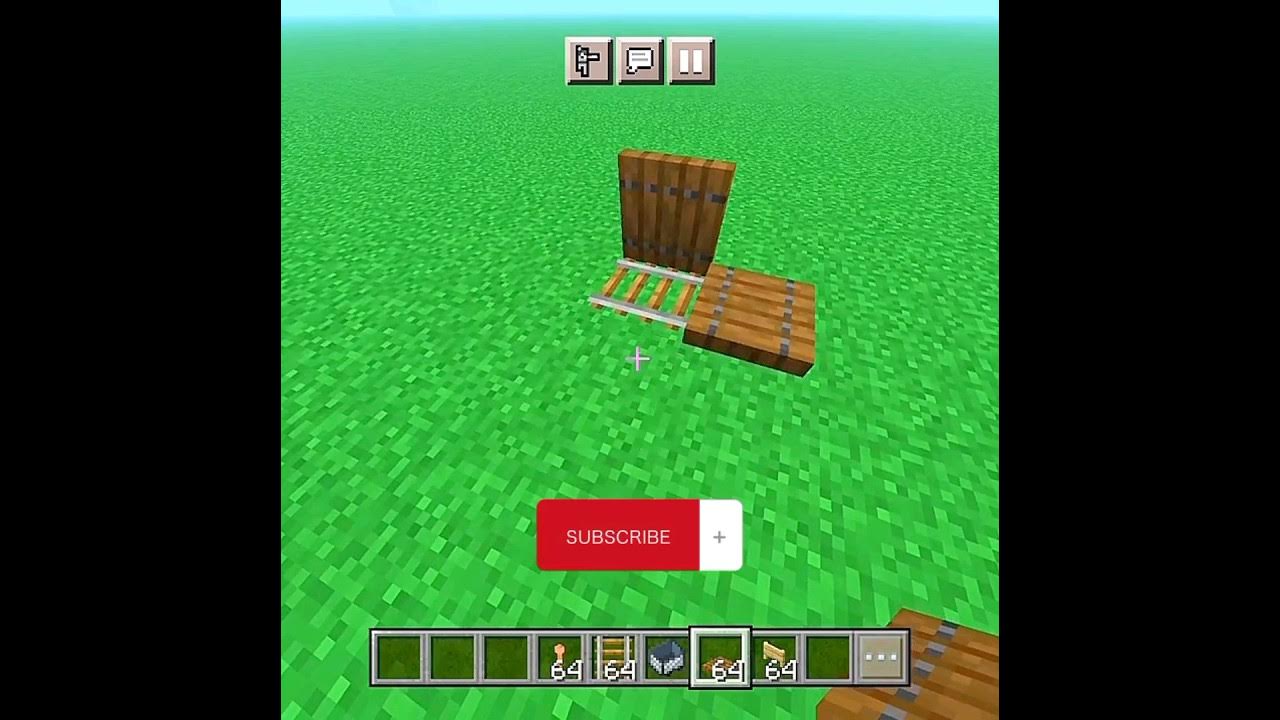 ⚡Electric chair in minecraft how to make electric Chair😉😉😉 