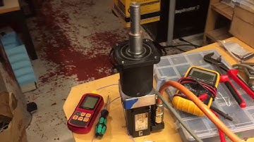 Duet wifi running A Parker Servo motor